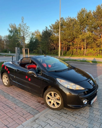 Peugeot 207 CC cena 14000 przebieg: 190663, rok produkcji 2007 z Gdańsk małe 29